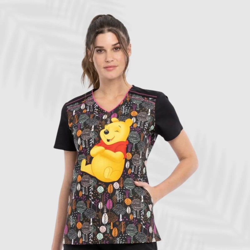 Blusa animada de Winnie Pooh 01 Blusa animada de Winnie Pooh 01