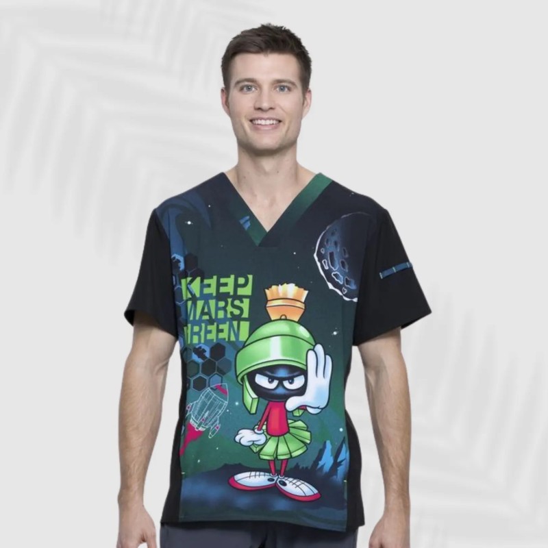 Camisa animada de Marvin el Marciano