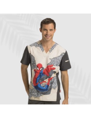 Camisa animada Spider-Man 01