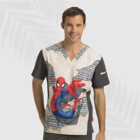 Camisa animada Spider-Man 01